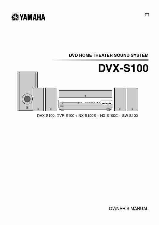 Yamaha Stereo System DVX-S100-page_pdf